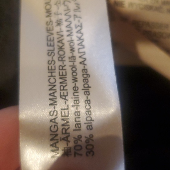 Massimo Dutti wool sweater sz L - Picture 7 of 7